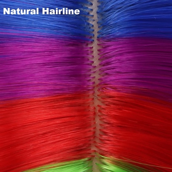 🌸ILLIANA 14” RAINBOW🌈 Wig *NWT*
🦄 SUPER FUN 🦄 - Picture 3 of 7